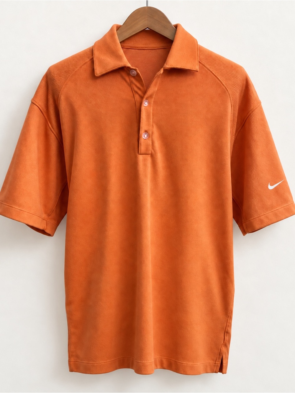 Nike Golf Dri-FIT Polo Mens M Orange Performance Golf